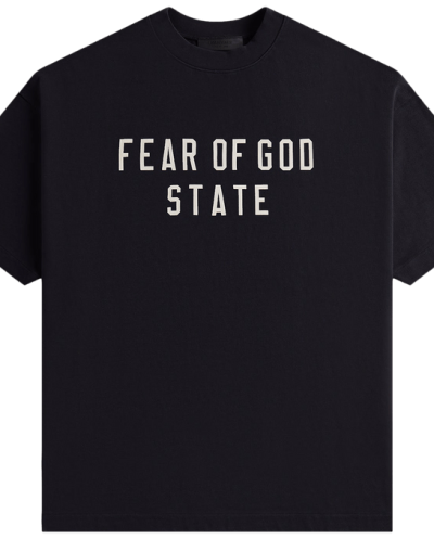 Black Fear OF God State Shirt