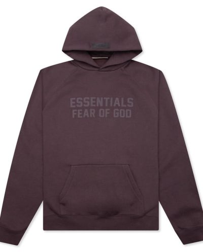 Burgundy Essentials Hoodie