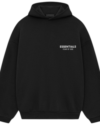 Cotton Blend Fleece Essential Hoodie